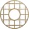 Ekena Millwork O'Neal Wood Fretwork Pierced Ceiling Medallion, Hickory, 18"OD x 6 1/2"ID x 3/8"T CMWP18X18X0375ONHI - alternate 1